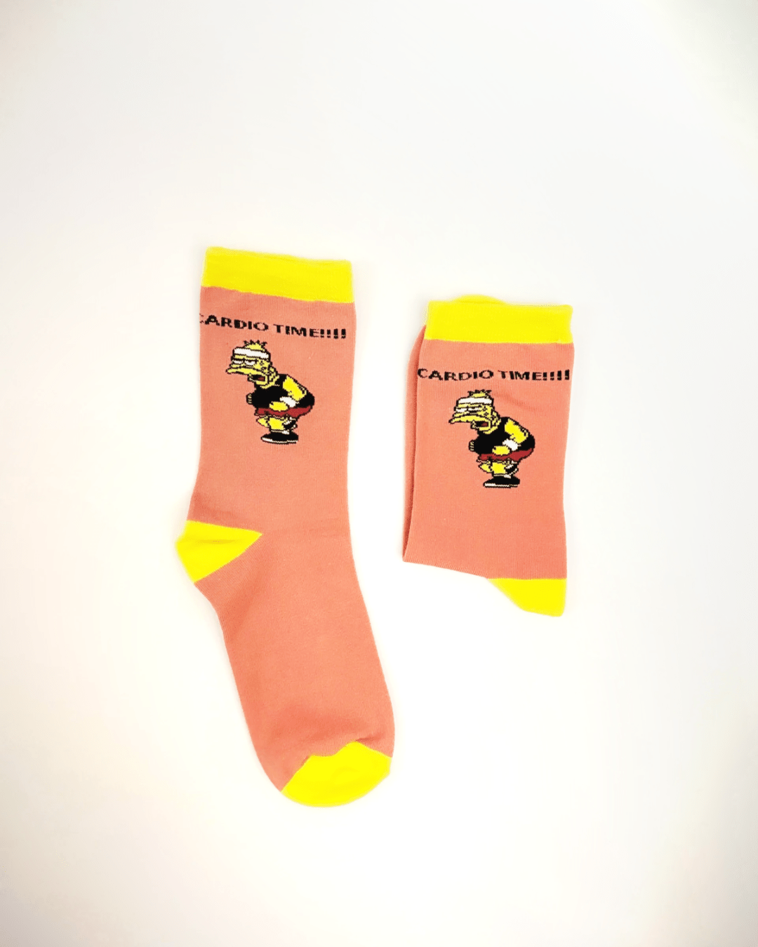 Cardio Time - Comedy Socks