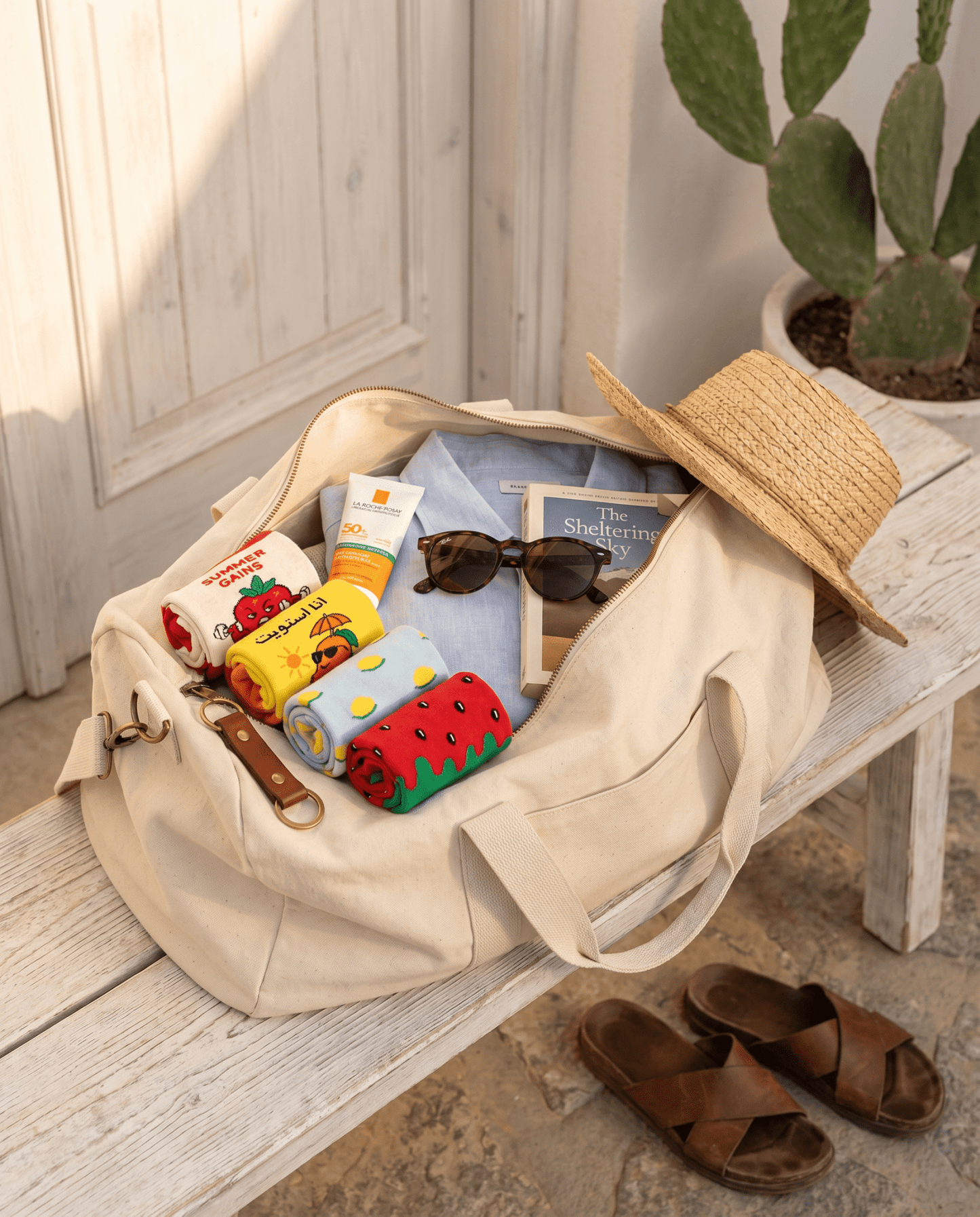The Cairo Survival Pack πβοΈ: 4 Summer Pairs, 1 Hot City - Comedy Socks