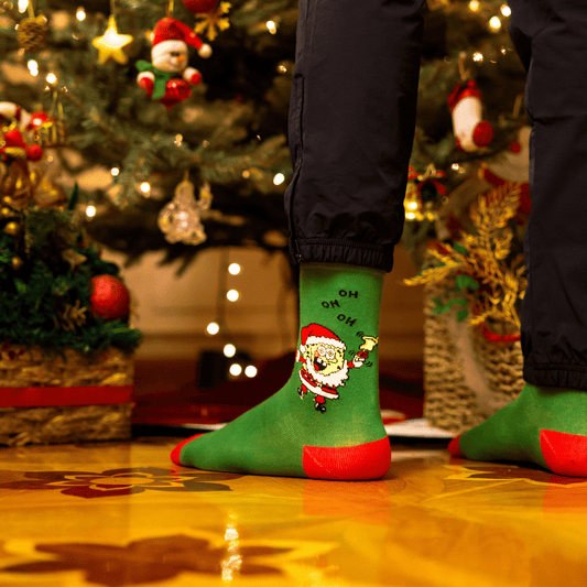 Santa SquarePants - Comedy Socks
