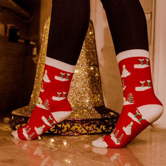 Winter Time - Comedy Socks