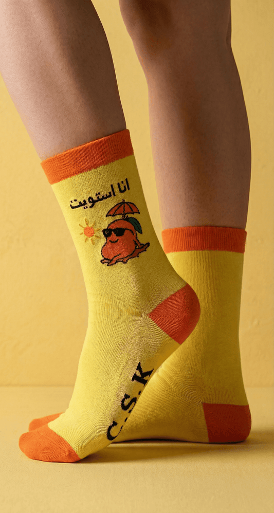 Mango cooked socks 🥭 - Comedy Socks