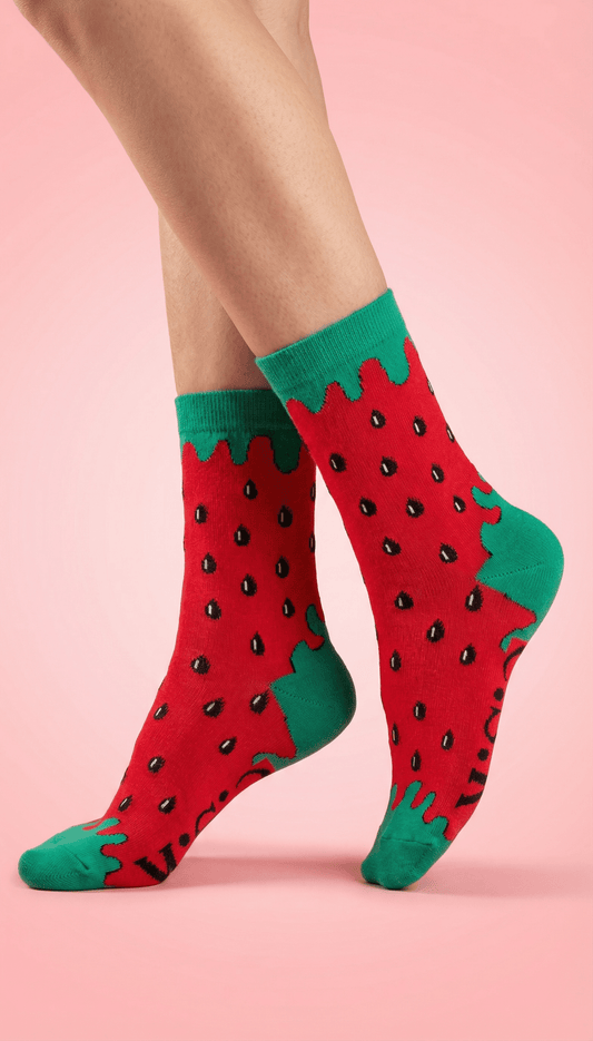 Watermelon Pattern 🍉 - Comedy Socks